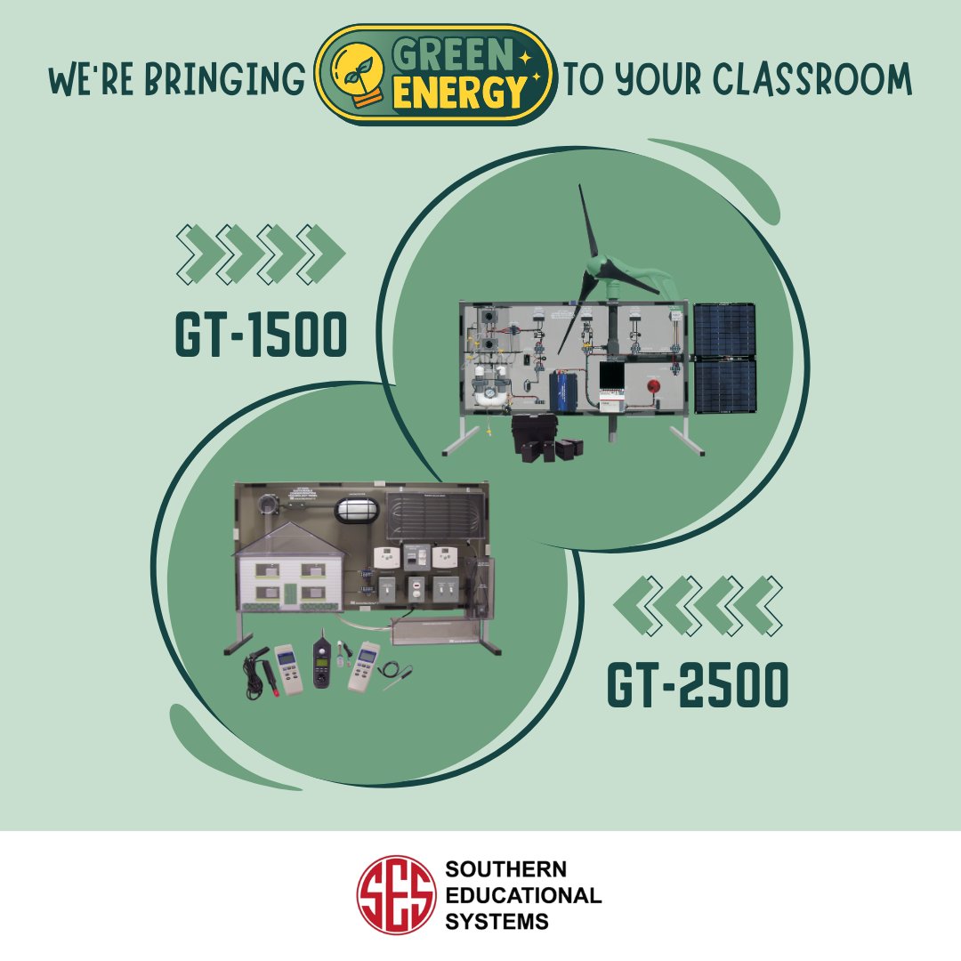 SouthernEdu's tweet photo. 🌱 Bring Green Energy Education to Your Classroom! 🌞📚 Equip your students with the knowledge and tools they need to understand renewable energy and its impact on our planet. Follow us to see what else we have to offer! #greeneducation #sustainability #renewableenergyeducation https://t.co/NBkVnkHBzW