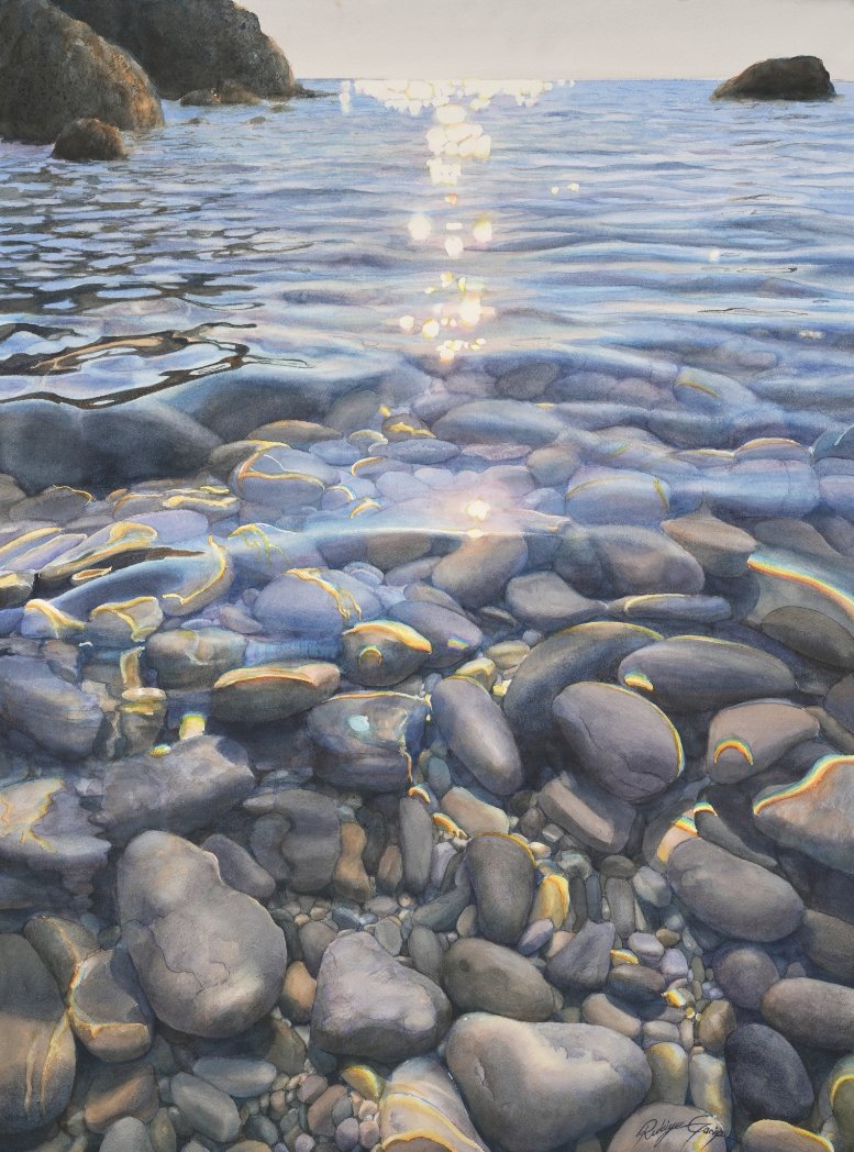 Sulu boya (watercolor), Rukiye Garip
76 cm x 56 cmj (30 in x 22 in)