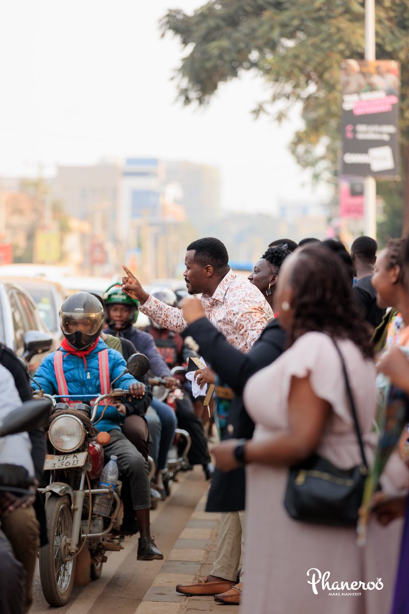 Phanerookampala's tweet image. Day 2 of Street Preaching | Jesus In The Streets 🗣️ 

#PhanerooAt11 | this Saturday 9th August, 2025 — 📍 Phaneroo grounds, Naguru