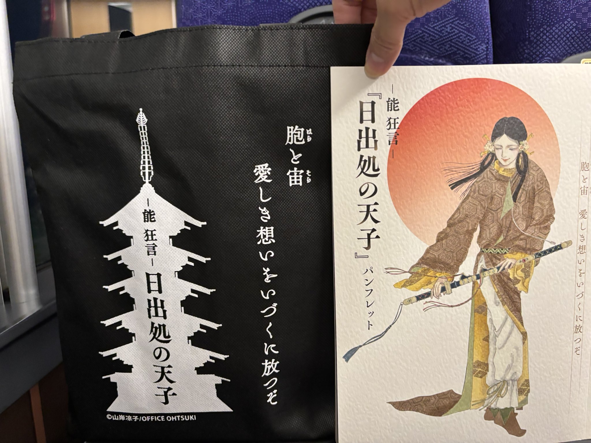 日出処の天子 朱印帳 新品・未開封】 日出処の天子 山岸凉子 御朱印帳 厩戸王子 送料