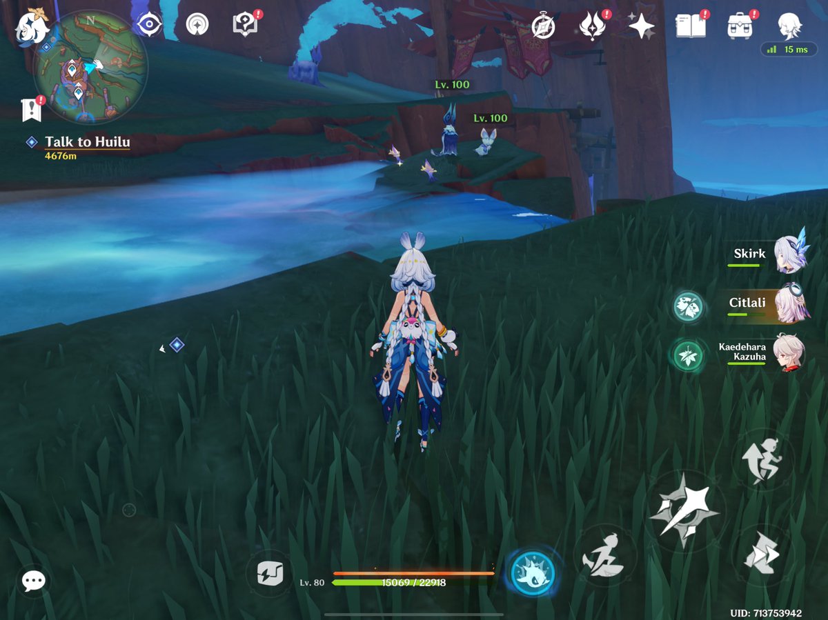 really bruh youre gonna interrupt my bgm again for 2 flowers? <a href="/GenshinImpact/">Genshin Impact</a>