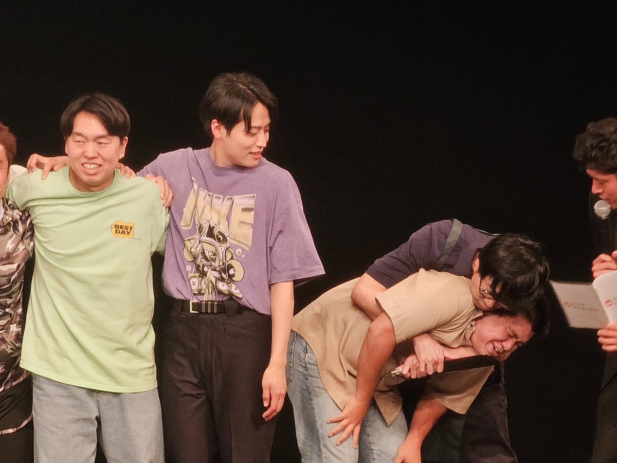 sayun430's tweet image. 初参加の感想
とにかくアタ西×福井さんが良きだった
 #コント純愛組
