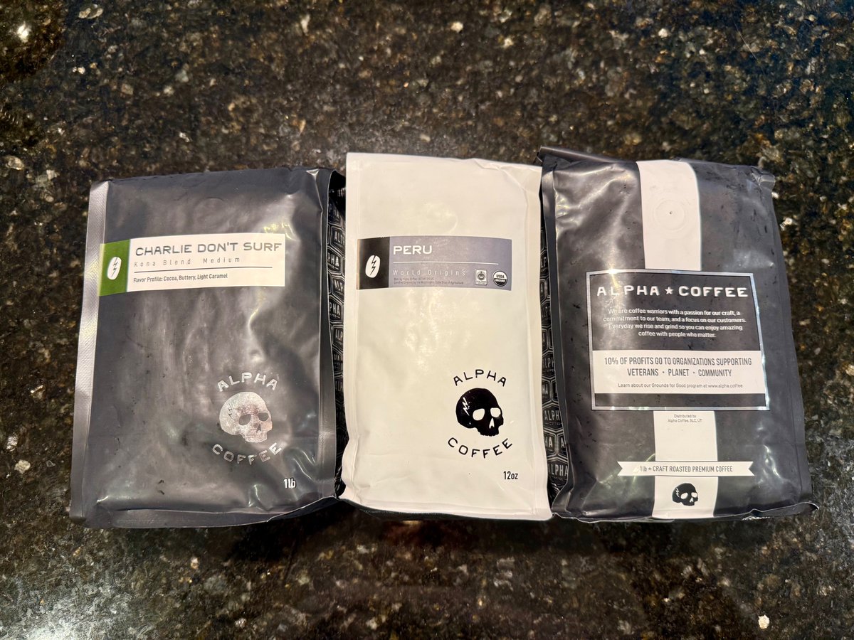 armychaplain's tweet image. Recommendation:  Try Alpha Coffee Company for your coffee needs.  

I learned about this company through the VA.  Alpha Coffee offers discounts for veterans. The company is veteran-owned, co-owned by women, and honors veterans with a portion of proceeds supporting veterans. And…