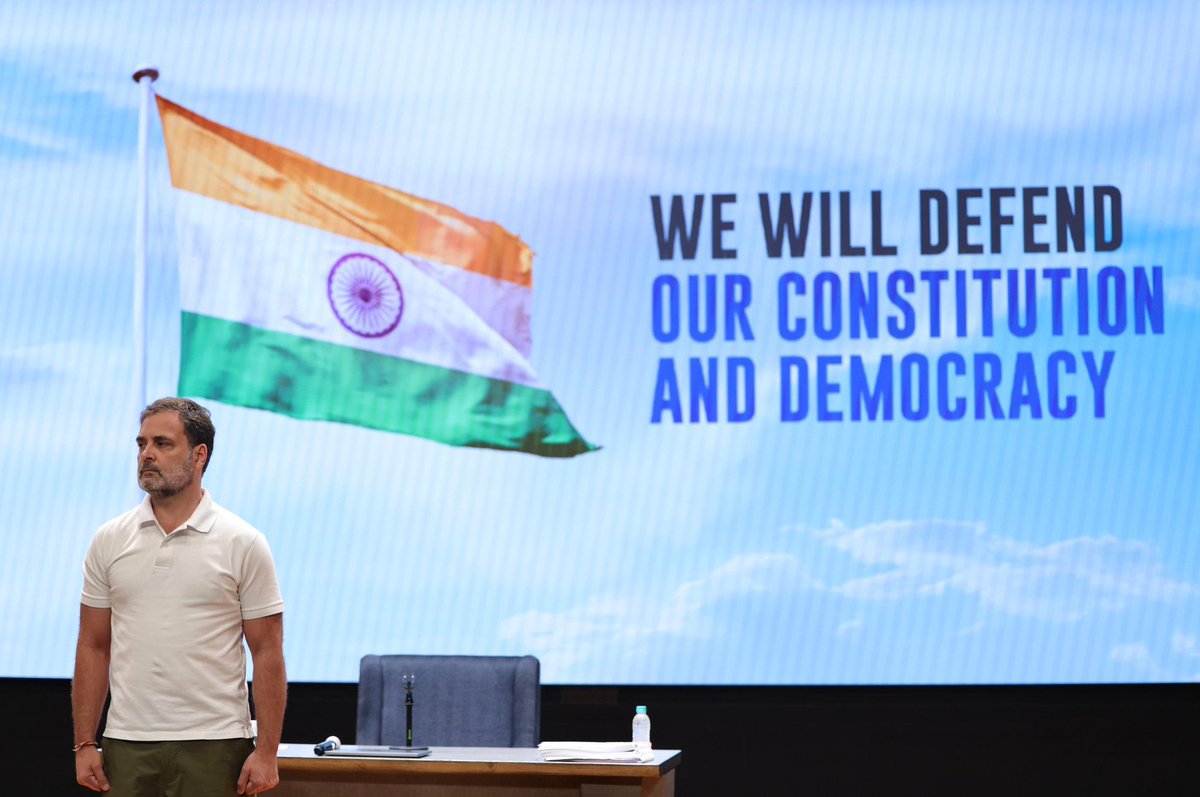 DK Shivakumar (@dkshivakumar) on Twitter photo The Fight to Save Our Democracy Begins Now!
Democracy stands on the power of one vote, but that vote is under threat. What Shri <a href="/RahulGandhi/">Rahul Gandhi</a> exposed is not just a warning; it's a reality we in Karnataka have witnessed.
In Bangalore Central, over 1 lakh votes have been stolen The Fight to Save Our Democracy Begins Now!
Democracy stands on the power of one vote, but that vote is under threat. What Shri <a href="/RahulGandhi/">Rahul Gandhi</a> exposed is not just a warning; it's a reality we in Karnataka have witnessed.
In Bangalore Central, over 1 lakh votes have been stolen
