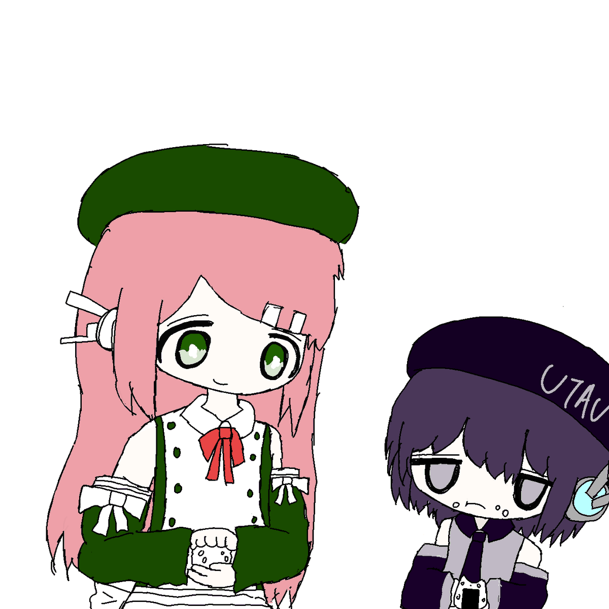 #UTAU #桃音モモ　#唄音ウタ