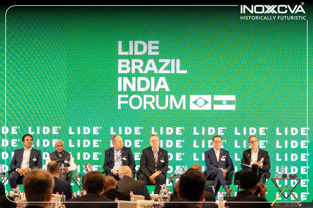 INOXCVA (@inoxcva) on Twitter photo The LIDE Brazil-India Forum, a premier platform for fostering economic cooperation and innovation between India and Brazil, was held in Mumbai today. Our Director Siddharth Jain was a part of the inaugural session of the Forum. He spoke about the socio-economic synergies between The LIDE Brazil-India Forum, a premier platform for fostering economic cooperation and innovation between India and Brazil, was held in Mumbai today. Our Director Siddharth Jain was a part of the inaugural session of the Forum. He spoke about the socio-economic synergies between