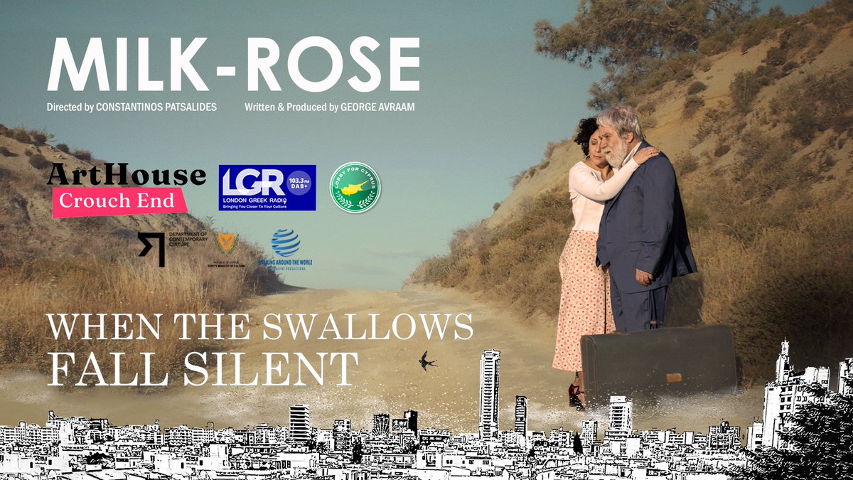 From Cyprus to the big screen at Arthouse Crouch End, London. 
When the Swallows Fall Silent along with Milk – Rose short film

2 Sept.2025 at 18h30 <a href="/arthouseN8/">ArtHouse N8 💙</a> 

A heartfelt thanks to our media sponsors LGR <a href="/LobbyforCyprus/">Lobby for Cyprus</a> 

Tickets:
arthousecrouchend.co.uk/programme/?pro…

#Cyprus #London