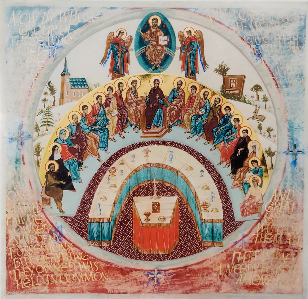 Anglican = the tradition of Christianity in the English lands across all centuries, from the undivided Church through the era of western reformations to the present.