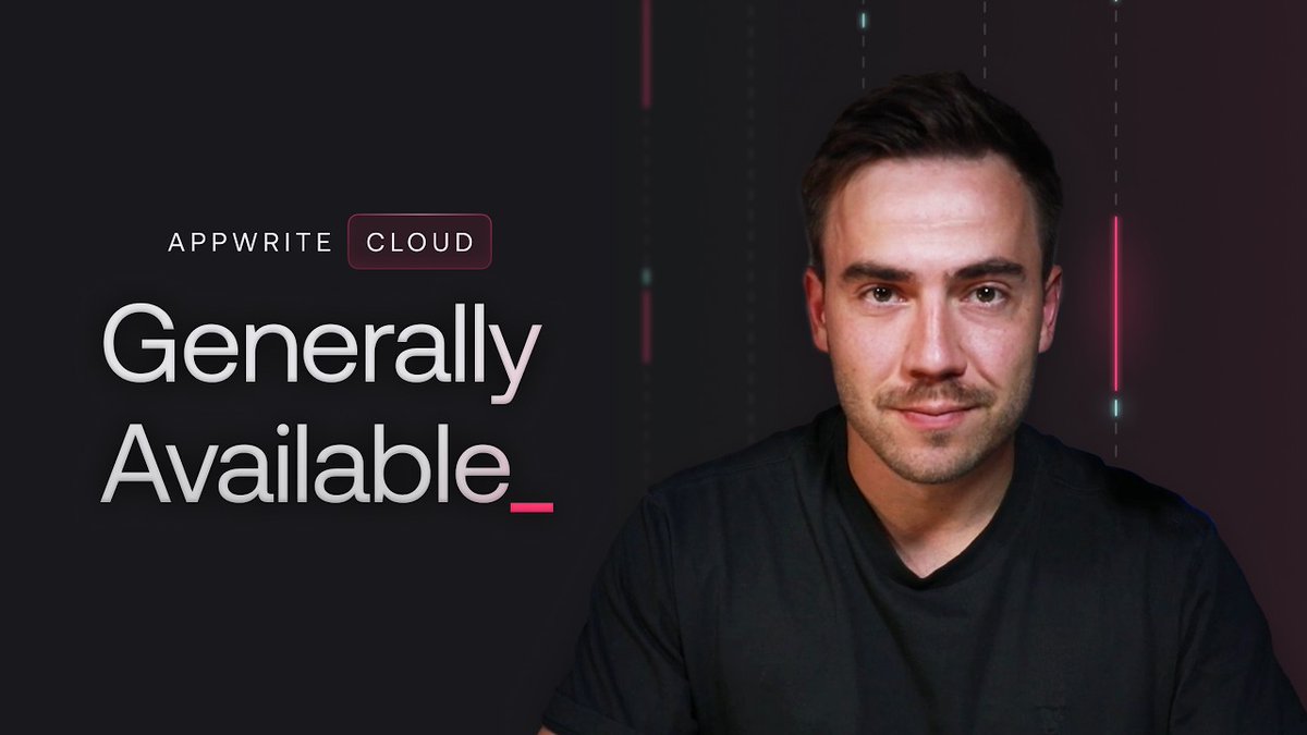 After 26 months and 300k projects, Appwrite Cloud is now Generally Available.

Watch this video to learn more about the journey to GA: 
youtube.com/watch?v=AHcwPq…