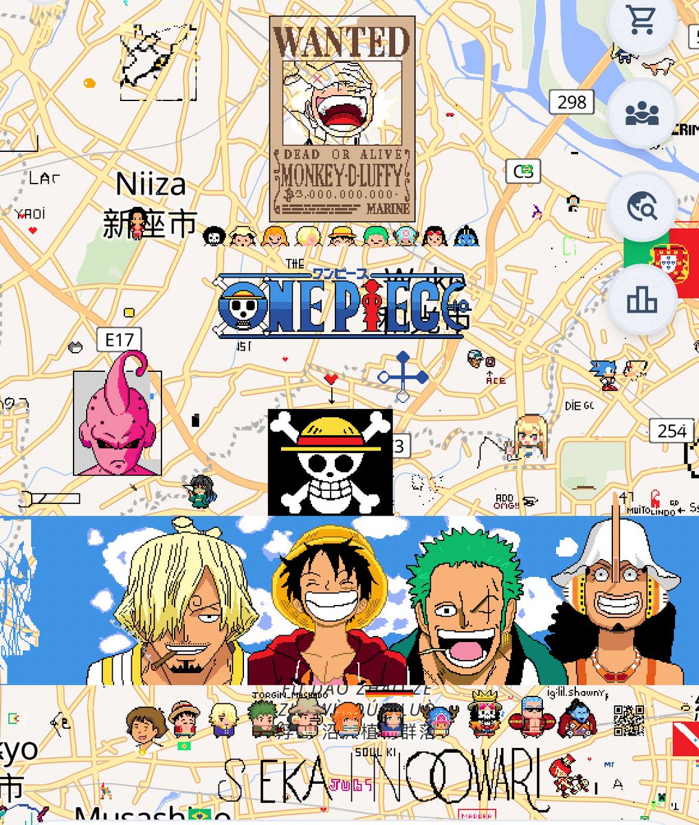 iron_bolso's tweet image. Otros países con sus pixel art//// Uruguay noma! #wplace @wplacelive