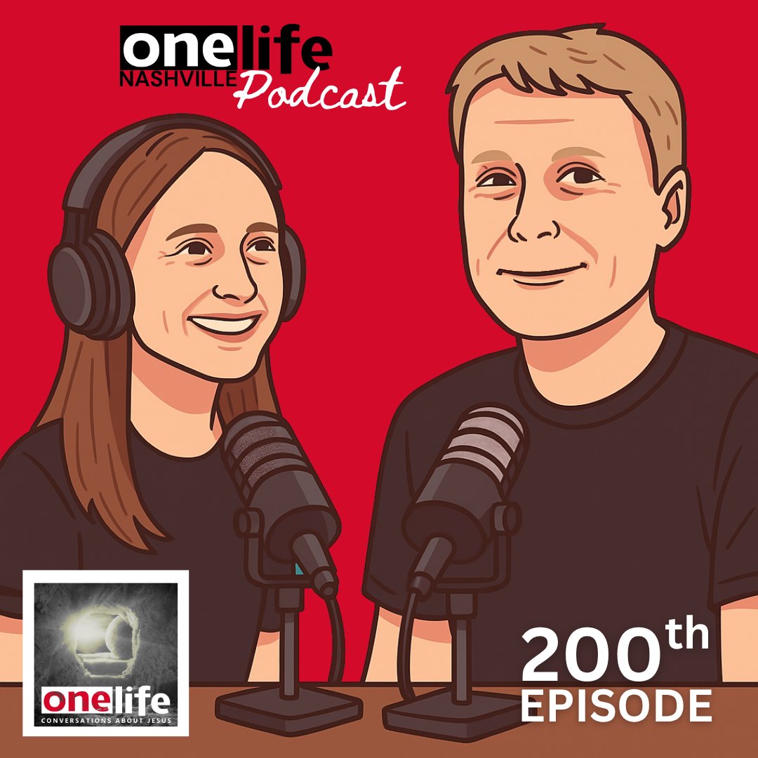 onelifenash's tweet photo. We decided to go off script for OneLife Podcast's 200th episode.
Big thanks to our listeners for listening! The journey will continue on the next episode as we go chronogically through the Bible connecting each stop with Jesus.
#nashvilletn #podcast #jesus https://t.co/pVYqlR3ftD