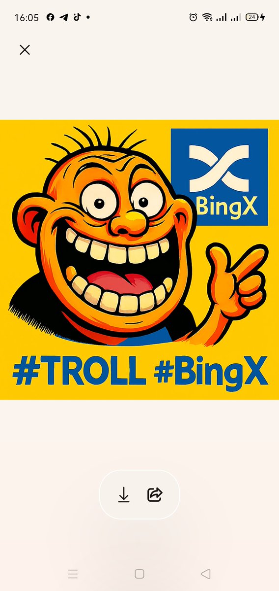 ERIC (@bonyoeric) on Twitter photo When the market dips but your meme game skyrockets 🚀💀 #TROLL #BingX.
Trade like a clown, win like a king 👑
<a href="/denisoc61263424/">@Denis K.E</a> <a href="/Nancyrhobi48/">Nancy Mwita</a> <a href="/Ayieke12226S/">Sheena Ayieke</a> <a href="/michael67595268/">Mike Best</a>
- join
#TROLL #BingX
bingx.com/spot/TROLLSOLU…… When the market dips but your meme game skyrockets 🚀💀 #TROLL #BingX.
Trade like a clown, win like a king 👑
<a href="/denisoc61263424/">@Denis K.E</a> <a href="/Nancyrhobi48/">Nancy Mwita</a> <a href="/Ayieke12226S/">Sheena Ayieke</a> <a href="/michael67595268/">Mike Best</a>
- join
#TROLL #BingX
bingx.com/spot/TROLLSOLU……