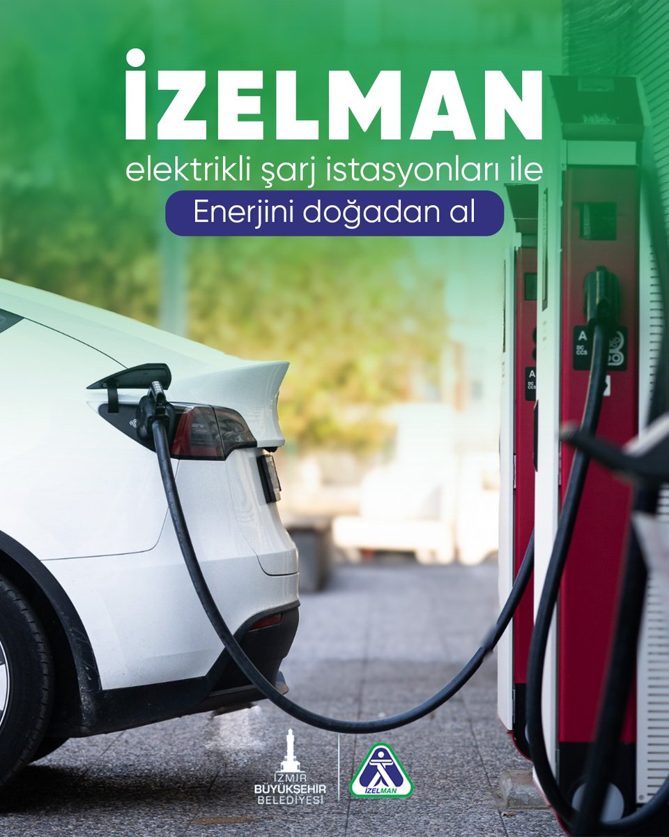 Elektrikli aracınız için şarj derdi İZELMAN A.Ş ile sona eriyor.
İzmir’in farklı noktalarındaki İZELMAN otoparklarında yer alan elektrikli araç şarj istasyonlarımız, size hem zaman kazandırır hem çevreyi korur.