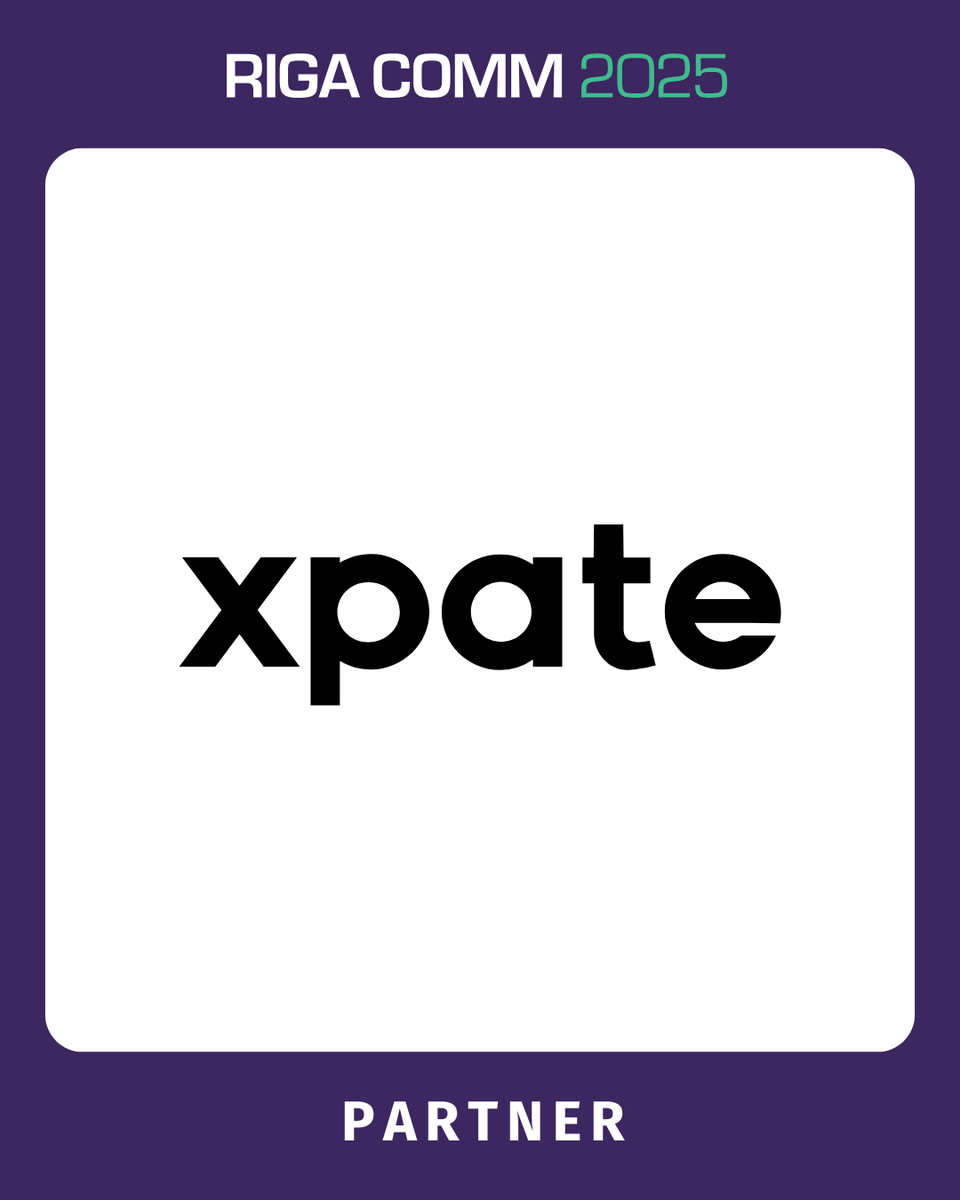 We're excited to welcome <a href="/_xpate/">xpate</a>  as a new Stage Partner for Riga Comm 2025! 💸

ℹ️ xpate is an all-in-one money management platform built to help digital businesses pay, get paid, and keep money flowing, seamlessly and securely. 
📌Learn more at xpate.com