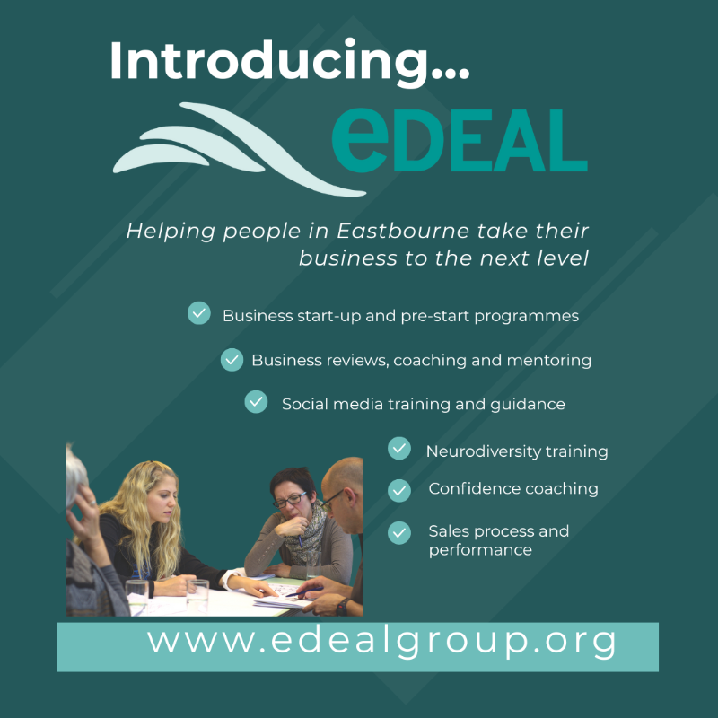 A not for profit organisation offering ​free, impartial, business support in East Sussex, <a href="/EDEALSouthEast/">EDEAL</a> can help you take your business to the next level. Find out more: tinyurl.com/7swejbak

✈️ Proud sponsors of Eastbourne Airshow