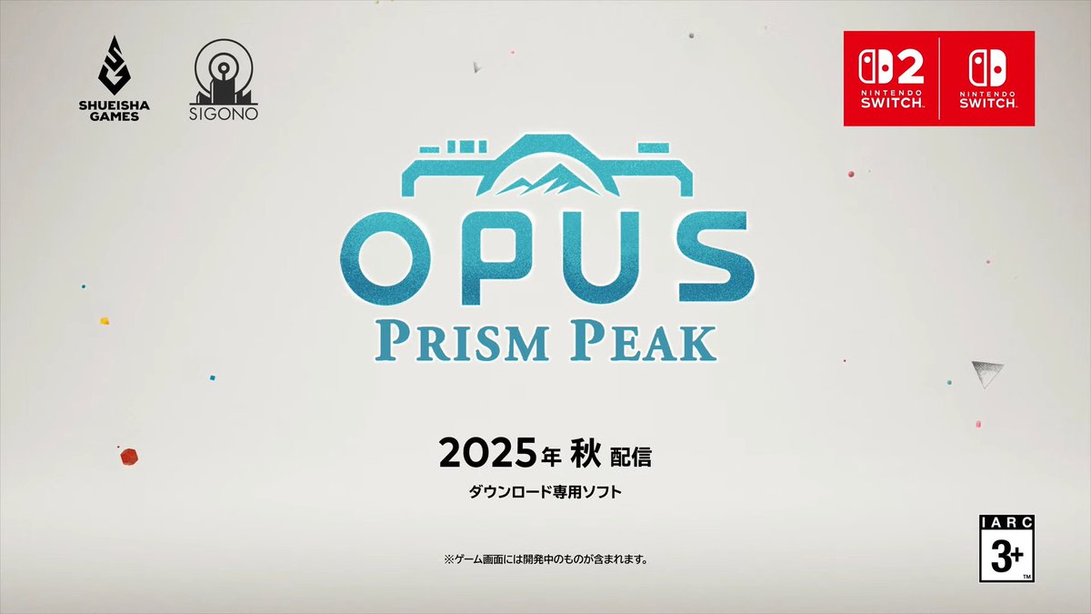 A wonderful night indeed! "OPUS: Prism Peak" will be released on Nintendo Switch 2 this Fall.

It's our pleasure to work on sound productions with amazing artists and VAs around the world. Thank <a href="/SHUEISHA_GAMES/">SHUEISHA GAMES</a>  and <a href="/sigonogames/">SIGONO</a>  for making this happen.

#IndieWorld
#PrismPeak