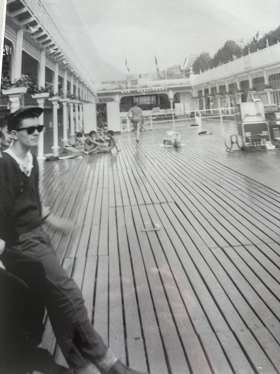 Pale Fountains at the Piscine Deligny swimming pool in Paris <a href="/michaelheadtreb/">Michael Head Official</a>