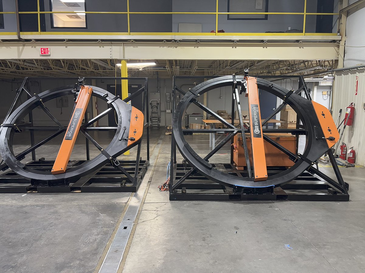 spr_tool's tweet image. Superior’s OD mount flange facers deliver precision turning, facing, and end-prepping for any project. With options from 10” up to 122”, our belt-driven machines provide consistent performance on-site. Contact Superior today! #Superior #SPR #PortableMachining #OnSiteMachining