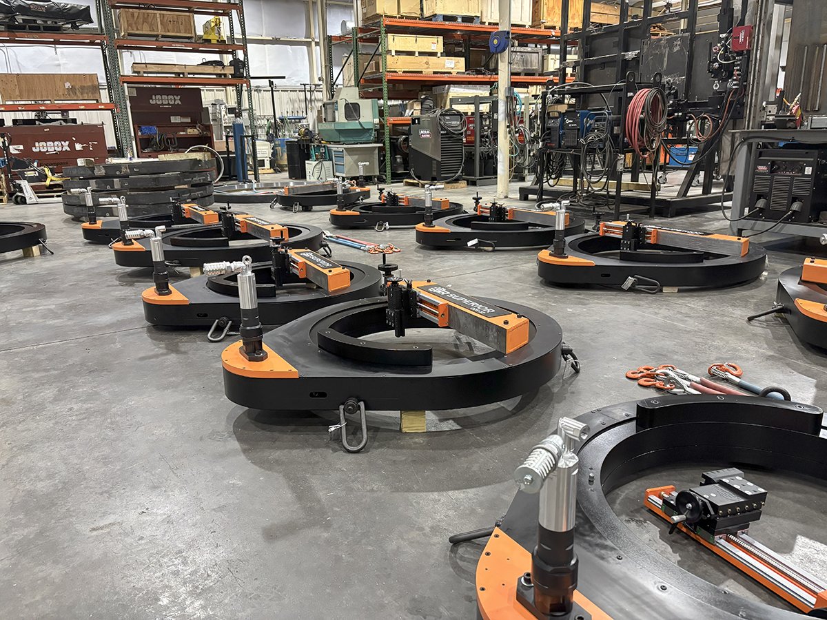 spr_tool's tweet image. Superior’s OD mount flange facers deliver precision turning, facing, and end-prepping for any project. With options from 10” up to 122”, our belt-driven machines provide consistent performance on-site. Contact Superior today! #Superior #SPR #PortableMachining #OnSiteMachining