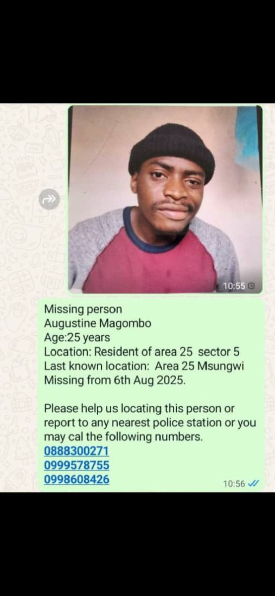 Please re-tweet  for awareness 🙏