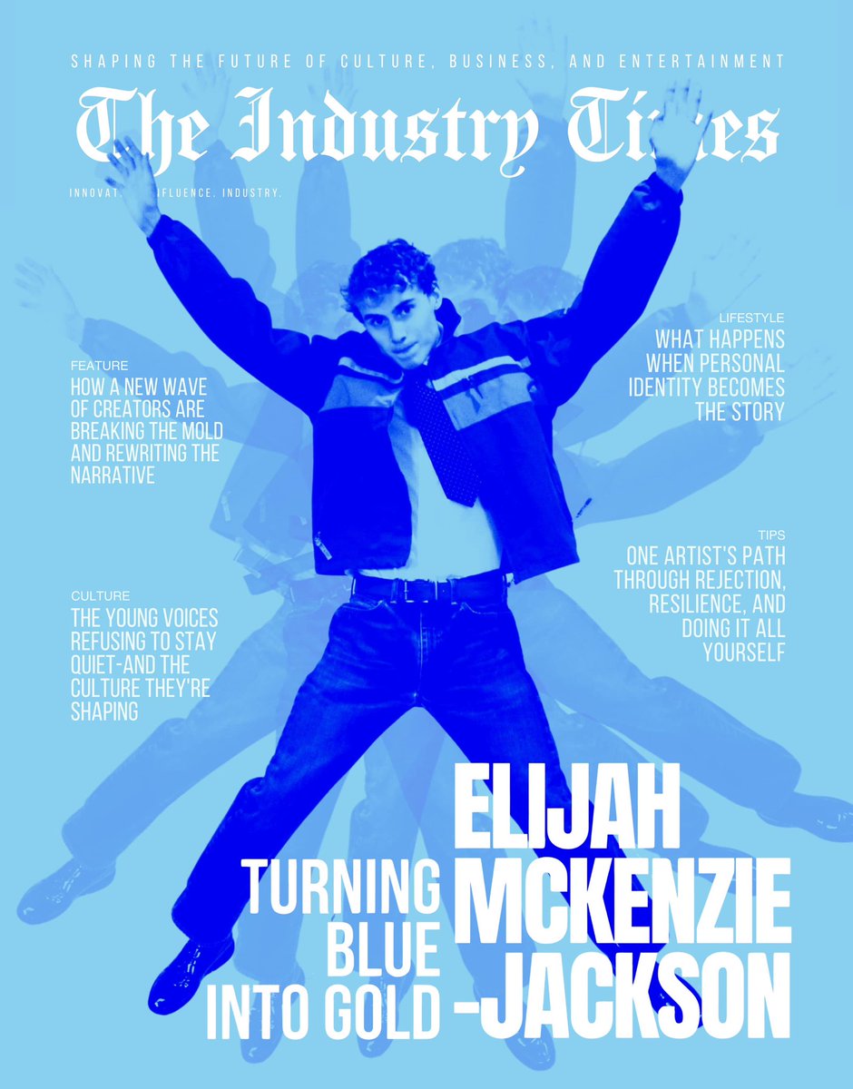 A privilege to sit down with <a href="/industrytimes_/">The Industry Times</a>  for their latest cover!!

Read the full feature at theindustrytimes.com/blue-is-elijah…