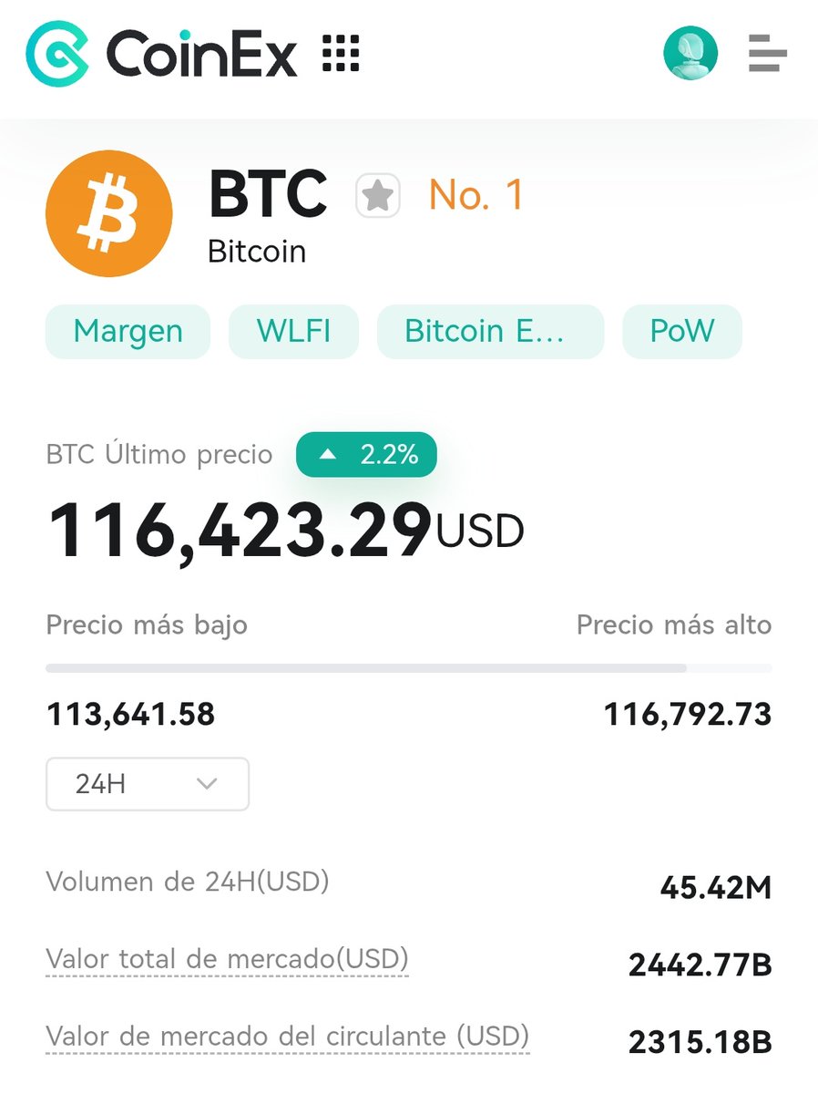 Oron X (@oroncrypto) on Twitter photo The Bitcoin network is now more secure than ever, with hashrate reaching new record levels.
This kind of growth often precedes major bullish momentum.
$BTC showing strength once again.
Proud to share this as part of the CoinEx Creator Program. <a href="/coinexcreators/">CoinEx Creator Program</a>
#CoinExCreator The Bitcoin network is now more secure than ever, with hashrate reaching new record levels.
This kind of growth often precedes major bullish momentum.
$BTC showing strength once again.
Proud to share this as part of the CoinEx Creator Program. <a href="/coinexcreators/">CoinEx Creator Program</a>
#CoinExCreator