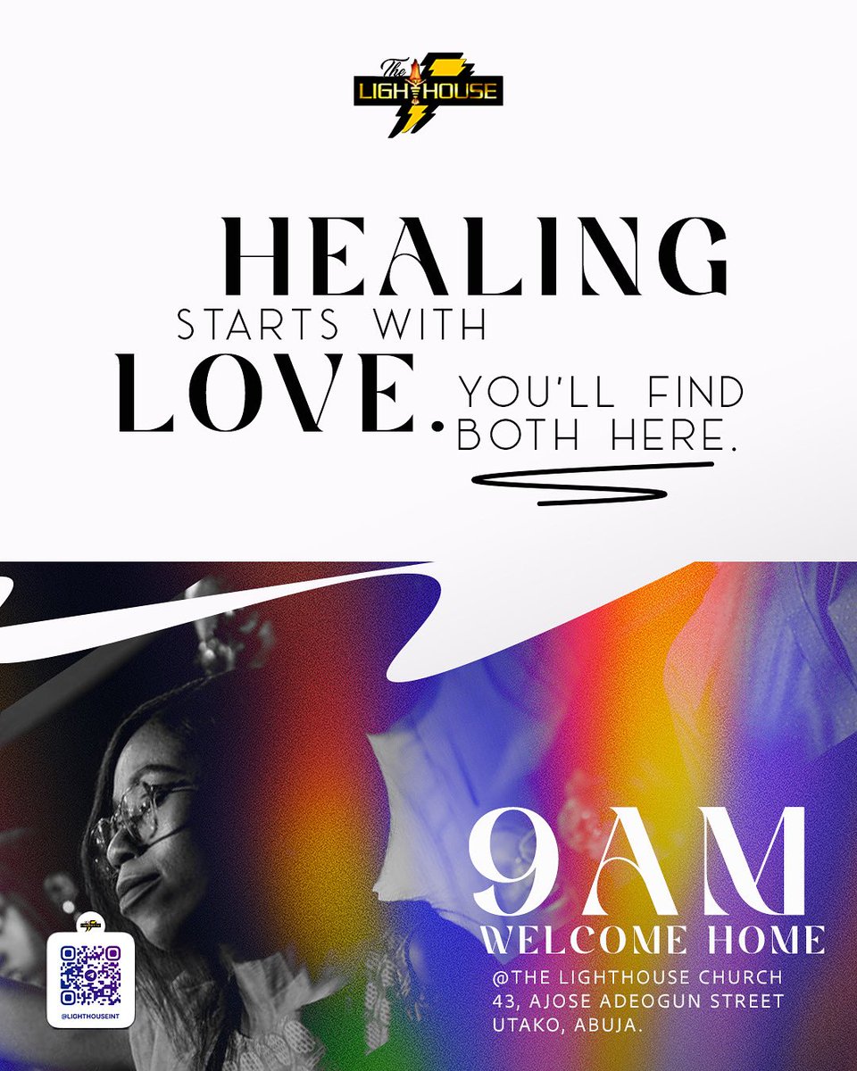 Healing starts with love.
You'll find both here at the Lighthouse Abuja.
#healing #welcømehøme #iamlighthouse