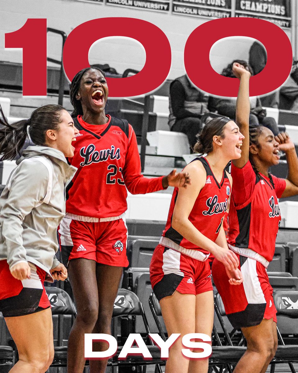 🗓️ 100 days out.
The grind is real. The mission is clear.

#FlyAsOne x #BelieveBIG ✈️🏀