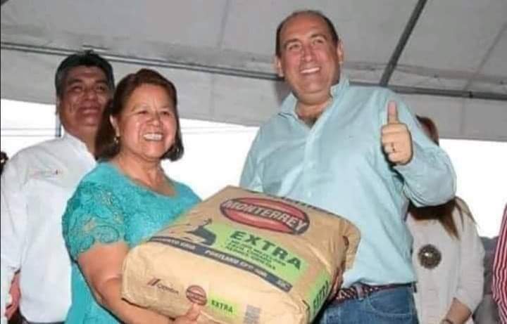 "Con el PRI, el cemento pesaba menos."