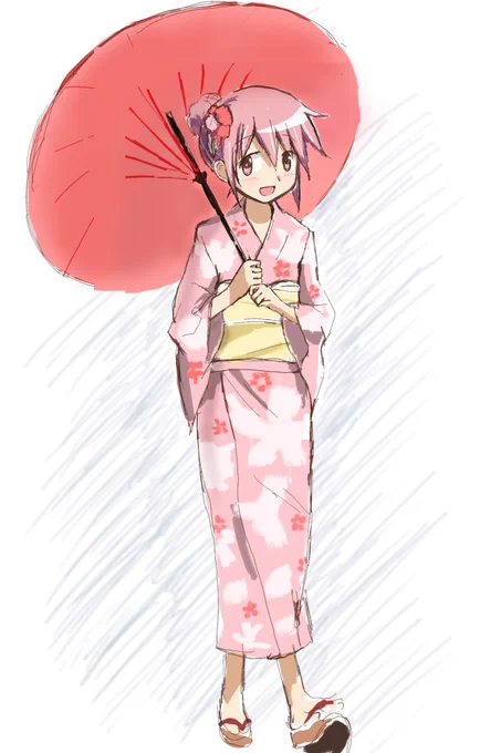 和装まどっち。(過去絵)