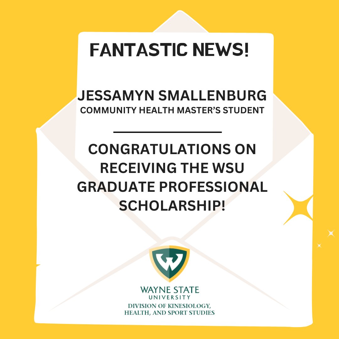 WSU Kinesiology/Center for Health&Community Impact (@waynestatekhs) on Twitter photo 