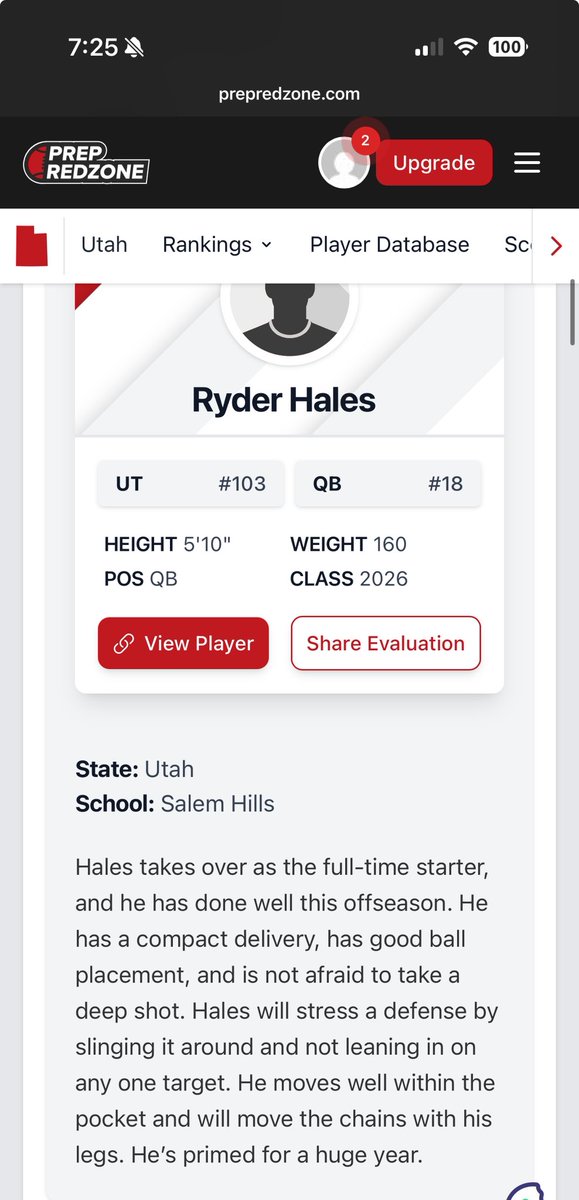 Ryder Hales (@ryderhales12) on Twitter photo Thanks <a href="/Andy_Pham1/">Andy</a> ! We’ve been working so hard as a team and Individually! I’m ready to play some games and let it fly!! <a href="/JeffHigginson/">Coach Jeff Higginson</a> <a href="/HigginsonJoel/">Joel Higginson</a> <a href="/PrepRedzoneUT/">Prep Redzone Utah</a> <a href="/SlingintheP/">Slingin’ the Pill Media™️</a> <a href="/utahpreprag/">Utah Prep Rag</a> Thanks <a href="/Andy_Pham1/">Andy</a> ! We’ve been working so hard as a team and Individually! I’m ready to play some games and let it fly!! <a href="/JeffHigginson/">Coach Jeff Higginson</a> <a href="/HigginsonJoel/">Joel Higginson</a> <a href="/PrepRedzoneUT/">Prep Redzone Utah</a> <a href="/SlingintheP/">Slingin’ the Pill Media™️</a> <a href="/utahpreprag/">Utah Prep Rag</a>