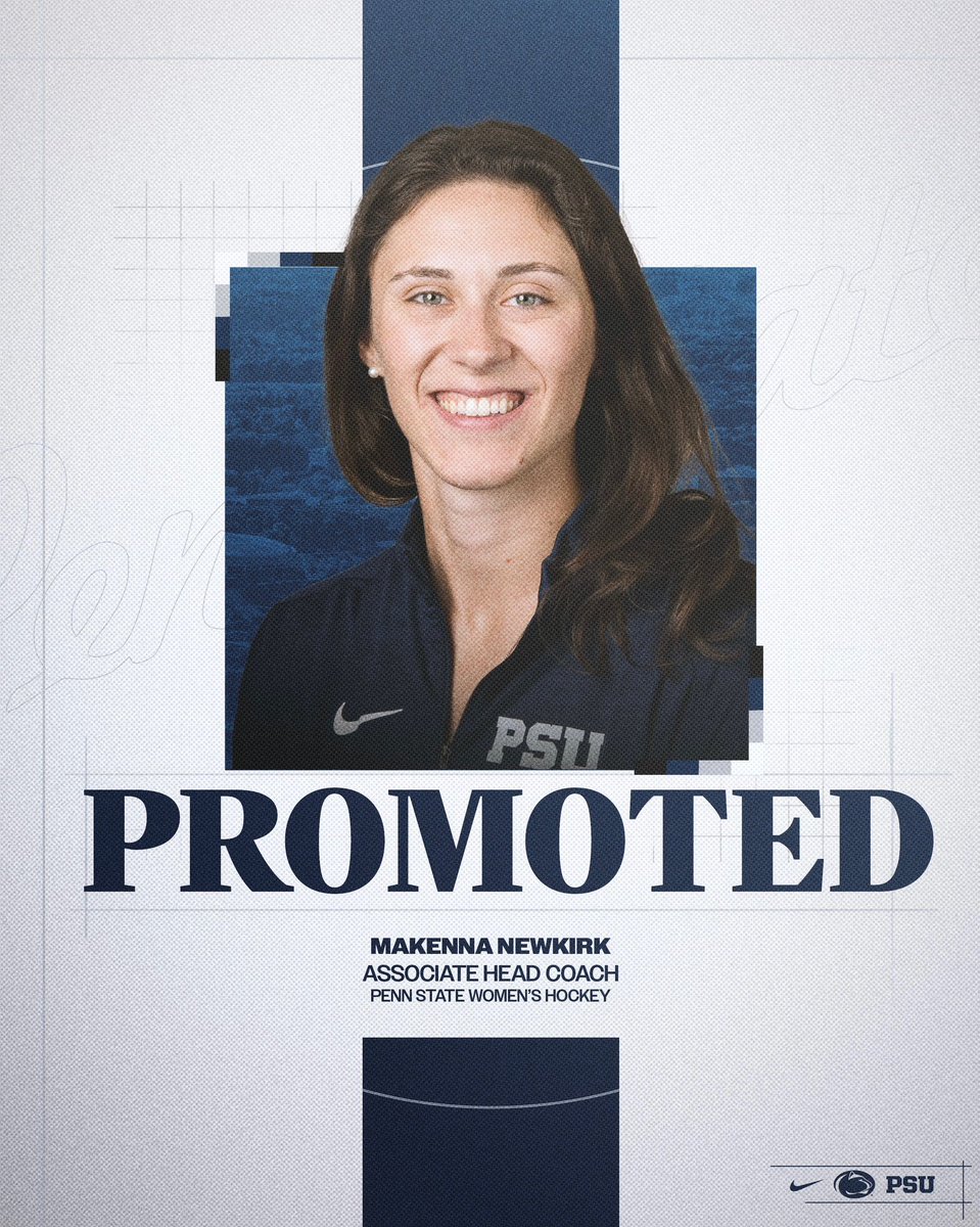 PennStateWHKY's tweet image. We are excited to announce that @makennanewkirk has been promoted to Associate Head Coach! 👏 👏

#WeAre
