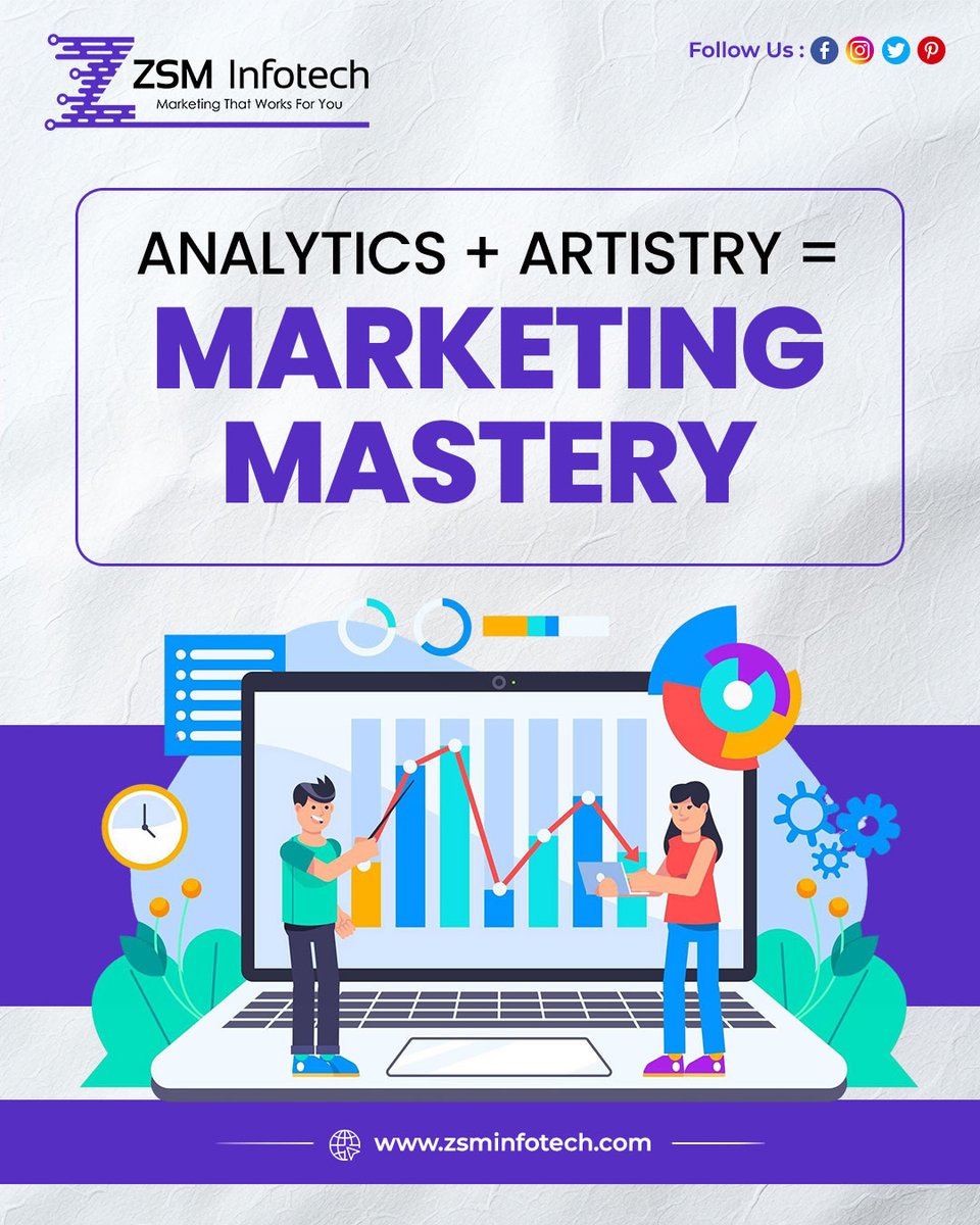 zsminfotech25's tweet image. Data meets design.
At ZSM Infotech, we turn numbers into narratives and clicks into customers.
💡 Analytics + Artistry = Marketing Mastery
🌐 zsminfotech.com
#ZSMInfotech #MarketingMastery #DigitalMarketing #DataDriven #CreativeMarketing #SEO #MarketingStrategy