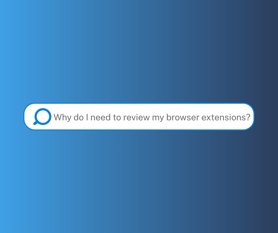Go_Tier3's tweet image. Browser extensions are regularly allowed access to permissions that can reveal sensitive information. Review your extensions today and remove those you don’t recognize!
#Cybersecurity #BrowserExtensions #OnlineSafety