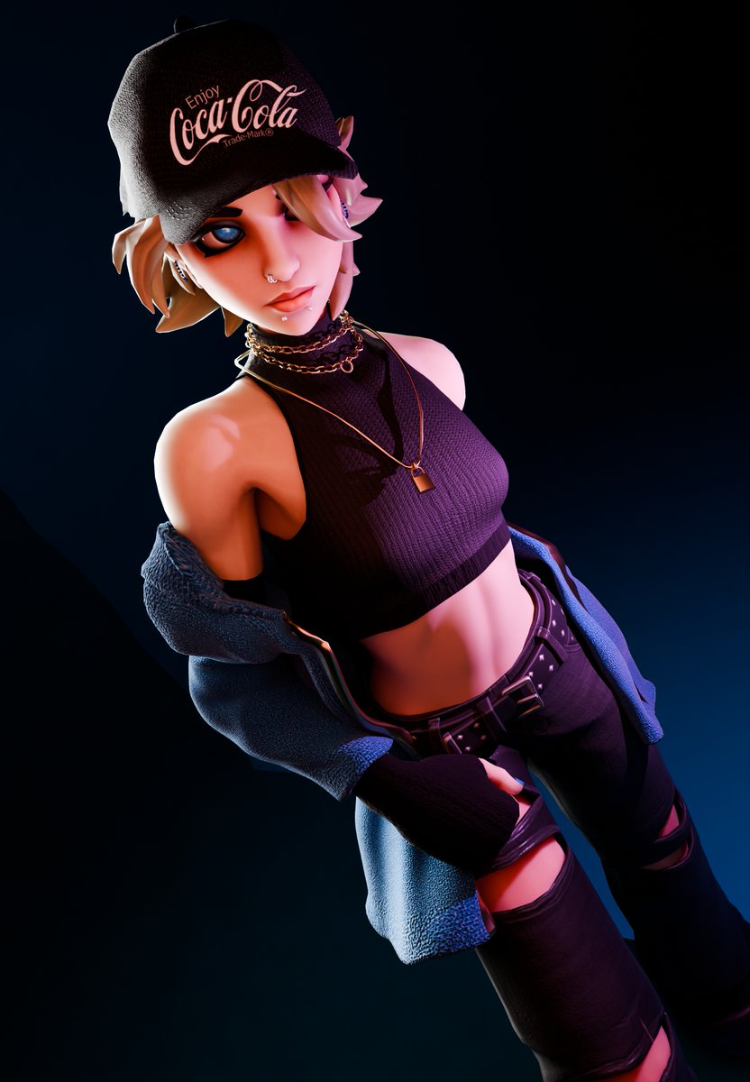 Mr_SpookyFN's tweet photo. Meeeeentiris, rendercito pa lucir la gorrita :P

#Fortnite #FortniteArt https://t.co/InmSOkzaaT