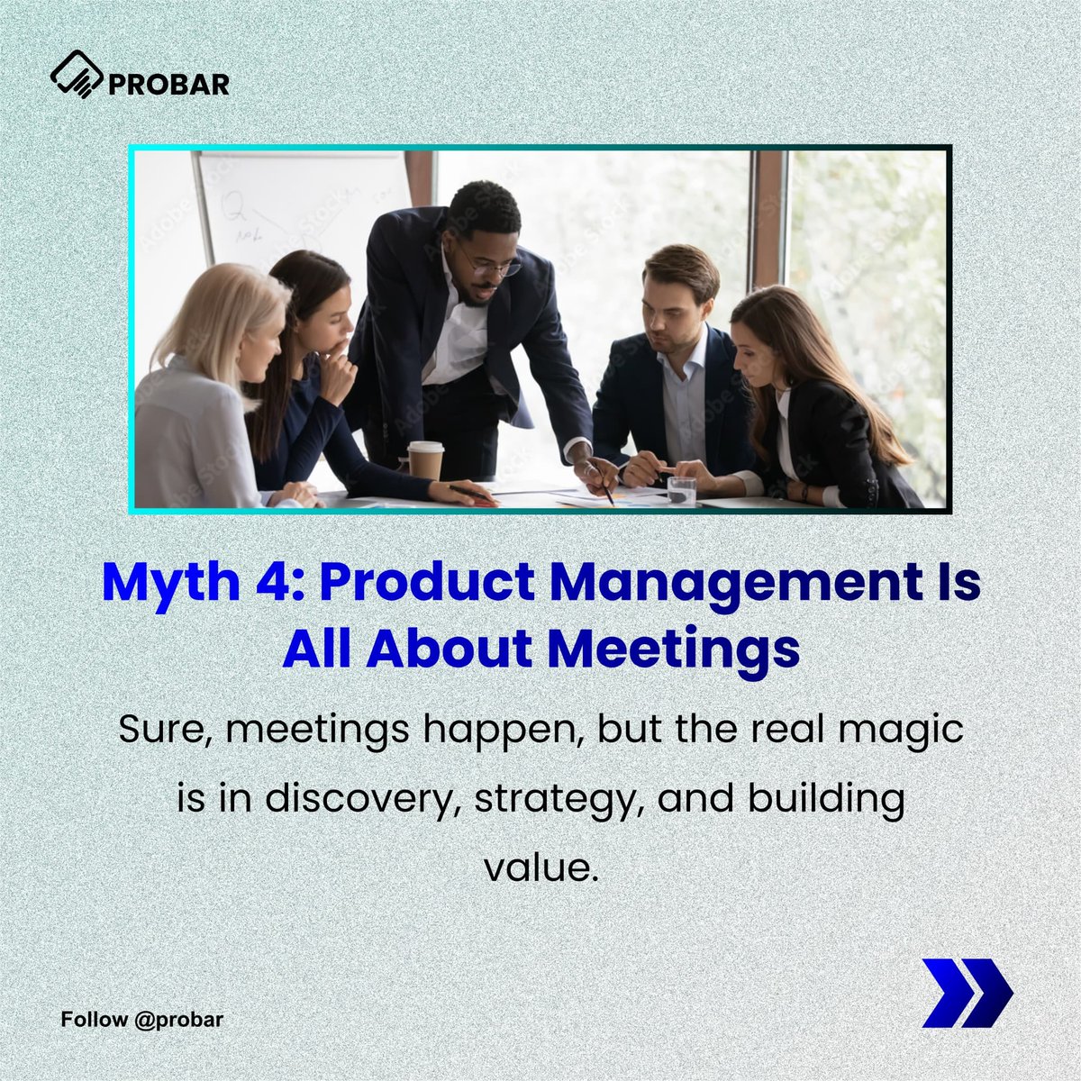 ProBar_Com's tweet photo. #ProductManagement #ProductManager #PMlife #ProductLeadership #TechMyths #MythBusting #CareerInTech #ProductStrategy #Agile #Scrum #UX #UserExperience #DesignThinking #TechCareer #Innovation #Startups #ProductDevelopment #BuildMeasureLearn #WomenInTech #CareerGrowth https://t.co/VgYXRyFGxQ