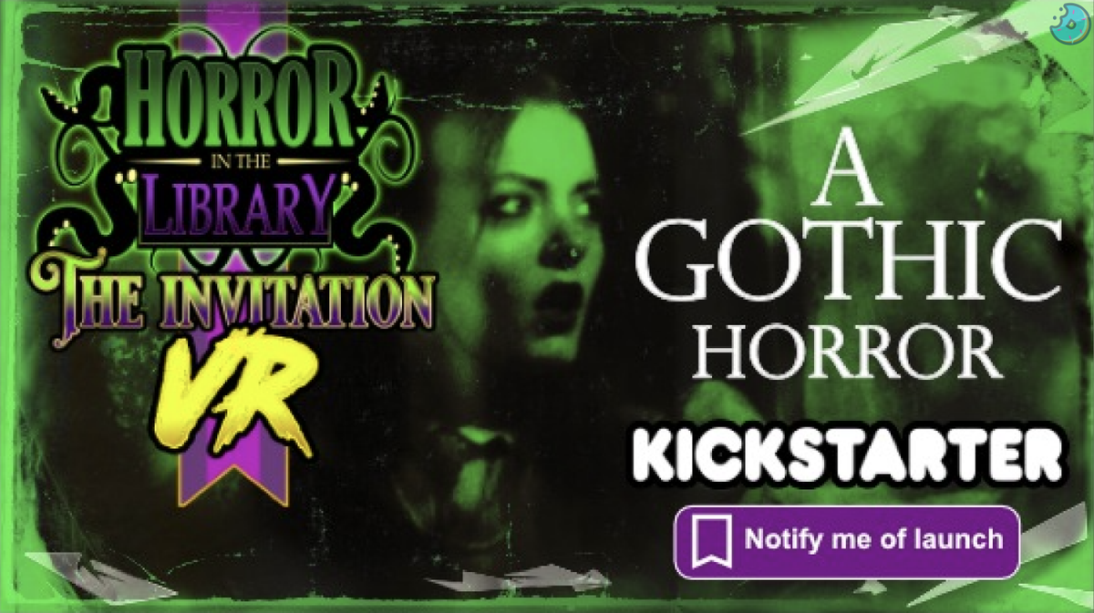 bluedonutgames's tweet photo. We have officially launched our KICKSTARTER Preview for Horror in the Library VR: The Invitation 🚀
FIND THE LINK IN OUR BIO
Learn about our team, game development and updates for our #kickstarter over the next few months!
 https://t.co/kQDqJx7jvm https://t.co/4Px0zDKS94