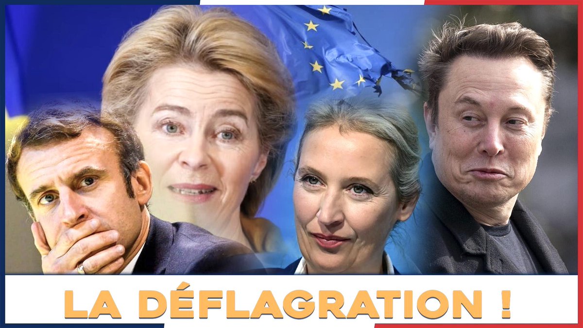 Mais quelle folie !

Réactions en chaîne après l’accord commercial calamiteux UE/États-Unis !
Ça ne s’arrête plus !

Dans un nombre croissant de pays : ça veut sortir de l’UE ! Et vite !
La parole s’est libérée !

Nouvelle vidéo ! ➡️ youtu.be/FsEH2AksTvU?fe… 
#Frexit