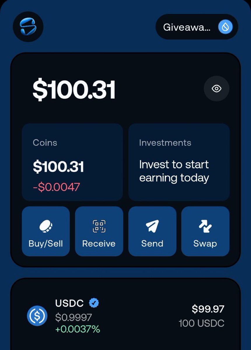 EMMY.SUI 💧 🥃🍷 (@callmeeern) on Twitter photo 🚨 GIVEAWAY 🚨
- Prize:
🤑 $100 USDC 🤑
(33$ each to 3 lucky winners )
- Requirements:
1️⃣ Like + Retweet this tweet
2️⃣ Follow Me: <a href="/thatonelight_12/">thatonelight ⋐⋑(🐙,🤖)</a> , <a href="/dynaxx01/">Dynaxx</a> , <a href="/eromoseledotsui/">EROMOSELE.SUI</a> , <a href="/That_one_marvis/">Mårvis.sui 🧸💭</a> & <a href="/SebasSam01/">SamSebas</a>
3️⃣ Turn on post notifications
⌛️ Ends in 48H
Good luck! 🍀 🚨 GIVEAWAY 🚨
- Prize:
🤑 $100 USDC 🤑
(33$ each to 3 lucky winners )
- Requirements:
1️⃣ Like + Retweet this tweet
2️⃣ Follow Me: <a href="/thatonelight_12/">thatonelight ⋐⋑(🐙,🤖)</a> , <a href="/dynaxx01/">Dynaxx</a> , <a href="/eromoseledotsui/">EROMOSELE.SUI</a> , <a href="/That_one_marvis/">Mårvis.sui 🧸💭</a> & <a href="/SebasSam01/">SamSebas</a>
3️⃣ Turn on post notifications
⌛️ Ends in 48H
Good luck! 🍀