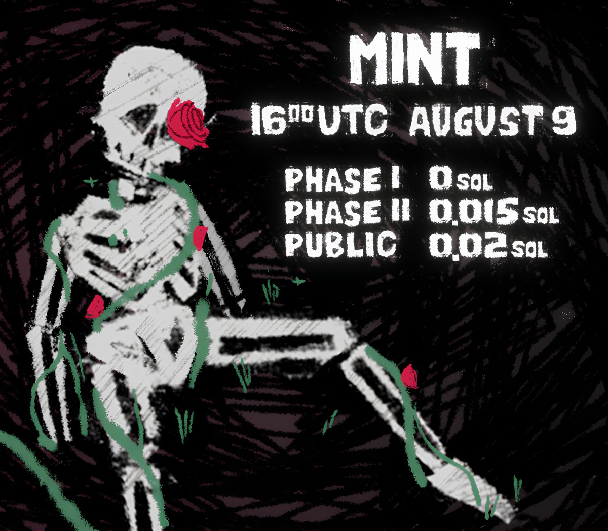 💀Still lingering without WL? The rites remain unchanged — but time is running out.

The first 400 wallets to complete the ritual will be reviewed:
— Like + repost this post
— Follow us with notis on
— Drop your $SOL wallet in the comments

— The rite is simple, the veil is thin: