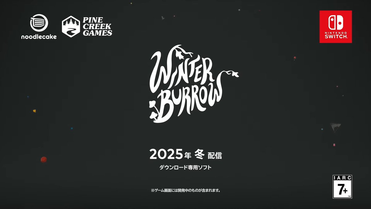famitsu's tweet photo. サバイバルクラフトゲーム『WINTER BURROW』が2025年冬配信開始予定
https://t.co/LBiOquXj6n

服を編んだり、素材を集めたり、壊れた橋を修理したり……。故郷をなくしたネズミが極寒の冬を生き抜く。 https://t.co/Y4RIVf4acT