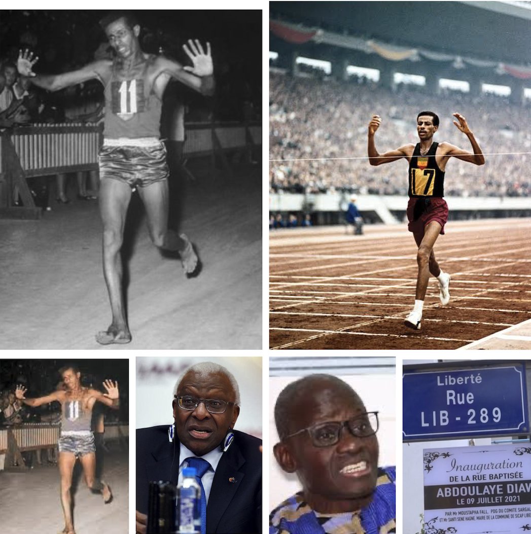 Par un 7 aout avec un bébé qui courra pieds nus

7 aout 1932 : Naissance de Abebe Bikila, athlète éthiopien, double champion olympique du marathon.

🇸🇳🇪🇹🇳🇬Un journaliste que je respecte énormément m’a raconté son entretien téléphonique avec Lamine Diack, furieux d’apprendre que