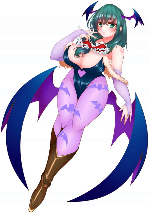 上げてたか分かんねぇけども修正版のモリガンお雛