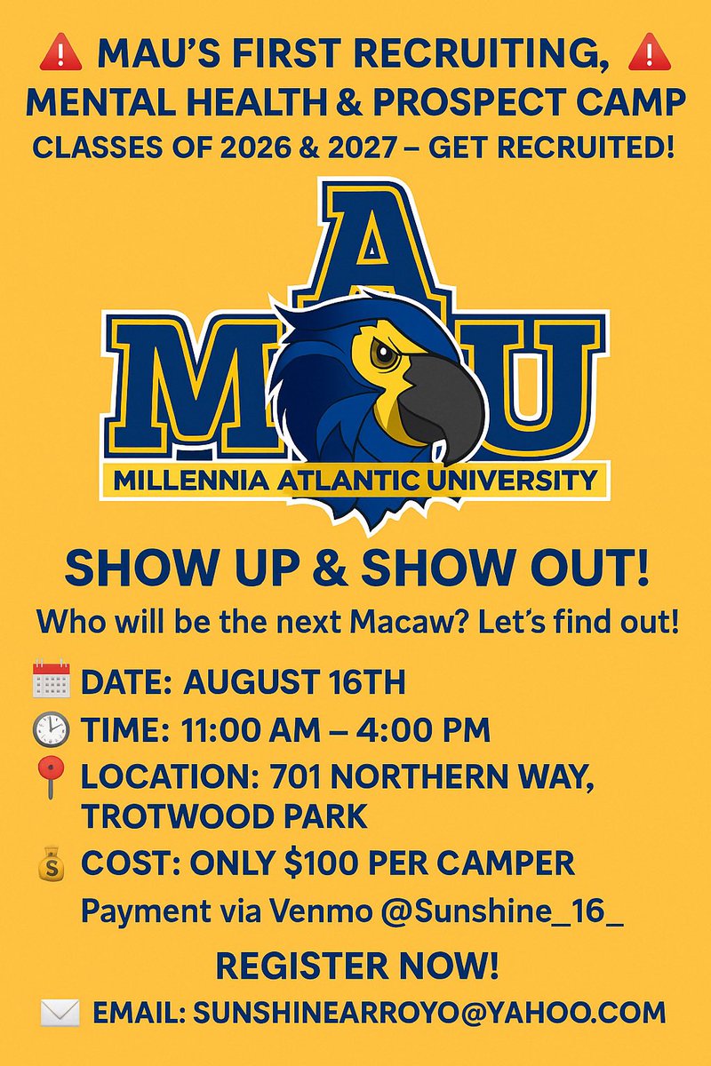 MAU_Softball's tweet photo. https://t.co/YTh21WxuF3
@SoftballPortal @SoftballDown @ExtraInningSB @SBRRetweets @D1Softball @softballcamp https://t.co/NciYmuN7X1