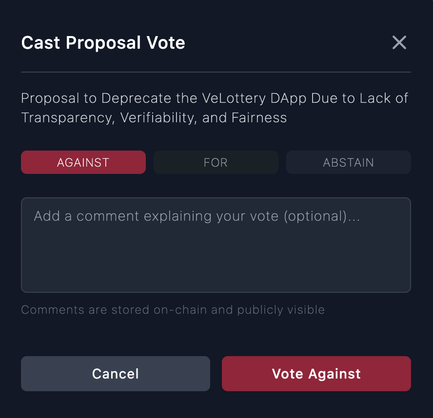 veDelegate tweet media