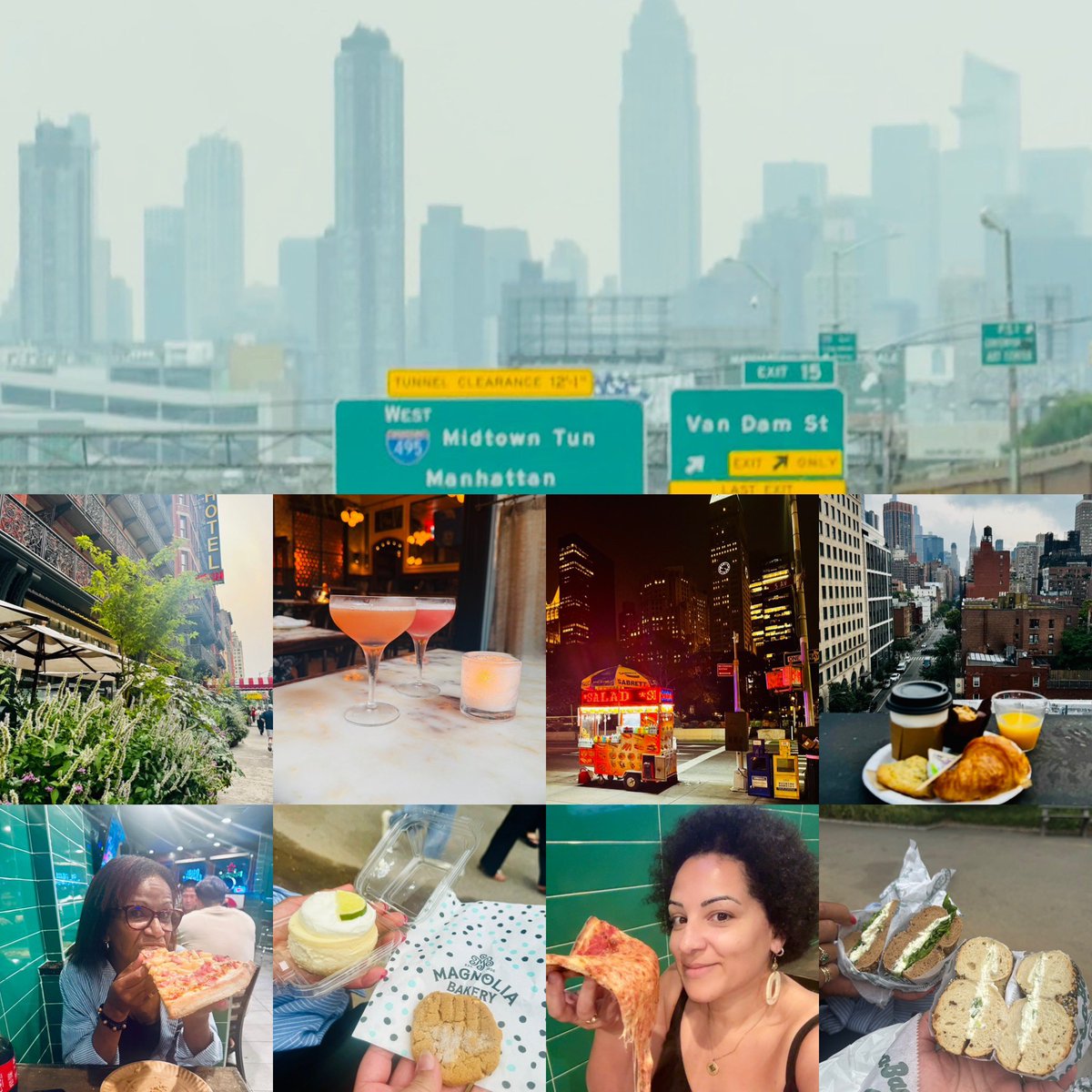 Food teacher on holiday … 🇺🇸🗽🙌🏽 First Stop NYC … this place really does have a piece of my ❤️#vaycay #NYC #foodteacher #travel