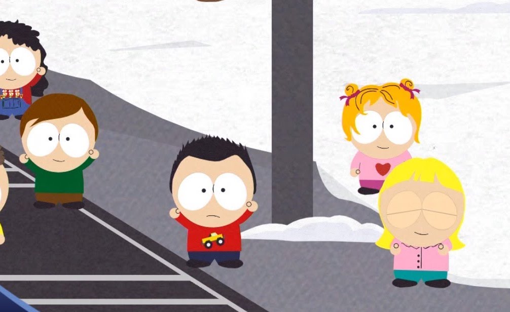 underrated detail from last night's South Park is that they gave all the women working at Mar-A-Lago wider eyes than the main characters, which is something they've long done when depicting characters as being... young.