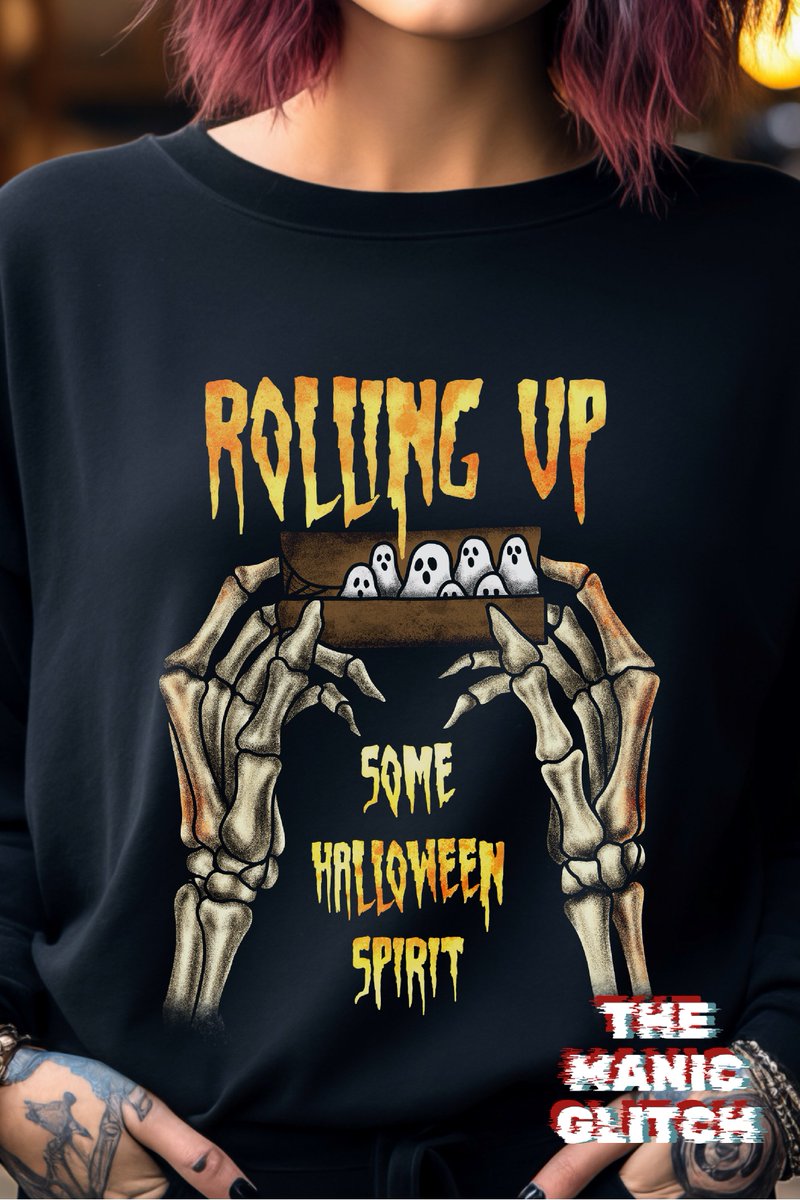 themanicglitch's tweet photo. Rolling up some Halloween spirit ๐๐ป
๐ https://t.co/ePr24oprIm
๐ฏ Use MANICTWT35 for 35% OFF
๐ Ships worldwide
#GothicWeedcore #AltStreetwear #HalloweenShirt #WeedFashion #StonerGoth #GhostRollers #DarkHumorApparel #EtsyFinds https://t.co/ZyKS00eLfS