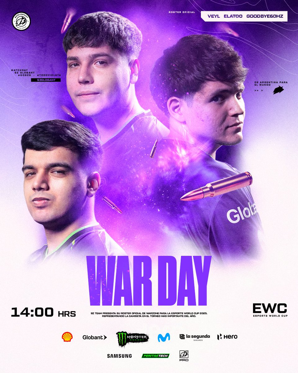 Un nuevo día comienza.

Vamos por el pase a las finales de la #EWC2025 

⏰ 11:00 hrs 🇲🇽 // 13:00 hrs 🇨🇱 // 14:00 hrs 🇦🇷🇺🇾🇧🇷 // 19:00 hrs 🇪🇸
📺 twitch.tv/deusamir